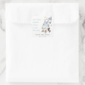 Sticker Carré Vêtements Bébé mignons Essentials Baby shower Garç (Sac)