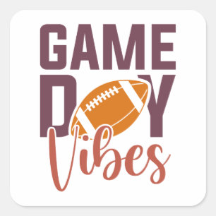 Sticker Carré Vibes du Jour du Jeu