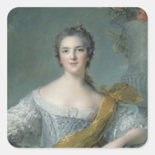 Sticker Carré Victoire De France chez Fontevrault, 1748