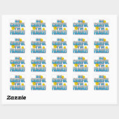 Sticker Carré Vie fragile B (Feuille)