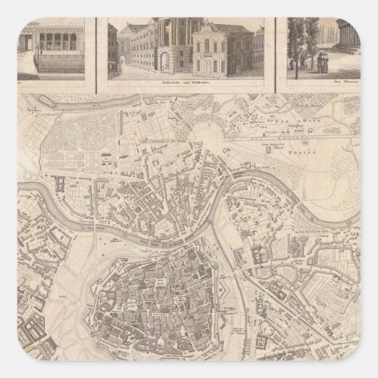 Sticker Carré Vienne 2 (Devant)