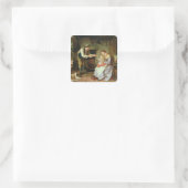 Sticker Carré Viens à papa (Sac)