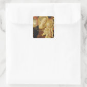 Sticker Carré Vierge et enfant 2 (Sac)