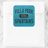 Sticker Carré Villa Park Spartans Athlétisme (Sac)