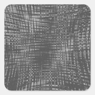 Sticker Carré Ville de l'ombre