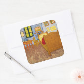 Sticker Carré Vincent van Gogh - Chambre de Vincent à Arles (Enveloppe)