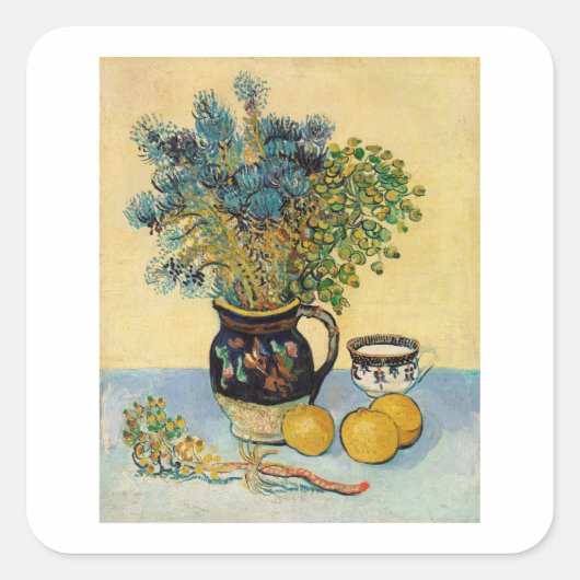 STICKER CARRÉ VINCENT VAN GOGH ENVELOPE SEAL (Devant)