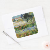 Sticker Carré Vincent van Gogh - Flower Garden (Enveloppe)