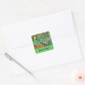 Sticker Carré Vincent van Gogh,Iris (Enveloppe)