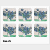 Sticker Carré Vincent van Gogh - Iris (Feuille)