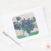 Sticker Carré Vincent van Gogh - Iris (Enveloppe)