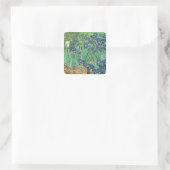 Sticker Carré Vincent van Gogh | Irises, 1889 (Sac)