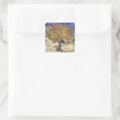 Sticker Carré Vincent van Gogh | Mulberry Tree, 1889 (Sac)