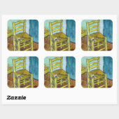 Sticker Carré Vincent van Gogh - Président de Van Gogh (Feuille)