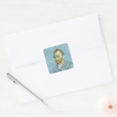 Sticker Carré Vincent van Gogh | Self Portrait 1889 (Enveloppe)