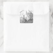 Sticker Carré Vintage (Sac)