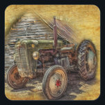 Sticker Carré Vintage Farm<br><div class="desc">vintage</div>