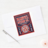 Sticker Carré Vintage Huile (Enveloppe)