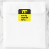 Sticker Carré VIP Visually Impaired Person (Sac)