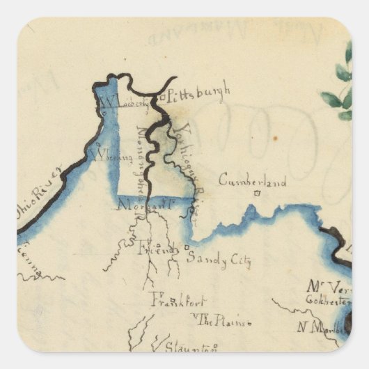 Sticker Carré Virginie 5 (Devant)