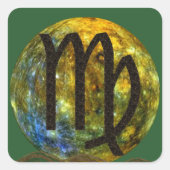 Sticker Carré Virgo (Devant)