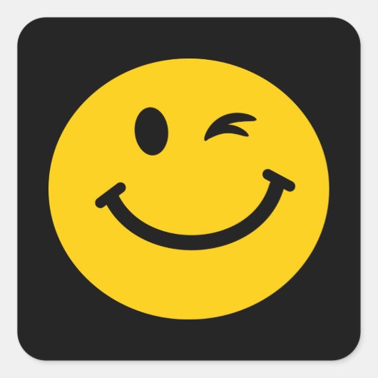 Sticker Carré Visage (Devant)