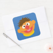 Sticker Carré Visage Ernie (Enveloppe)