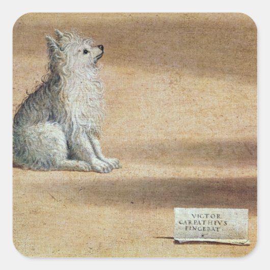 Sticker Carré Vision de Saint Augustin (Devant)