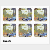 Sticker Carré Visitez l'Espagne (Feuille)