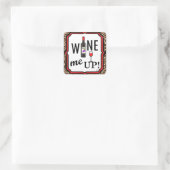 Sticker Carré Vite-Moi ! (Sac)