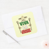 STICKER CARRÉ VIVA LA CROSSE (Enveloppe)