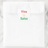 Sticker Carré viva la salsa (Sac)