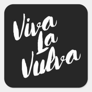 Sticker Carré Viva La V