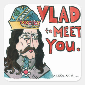 Sticker Carré Vlad