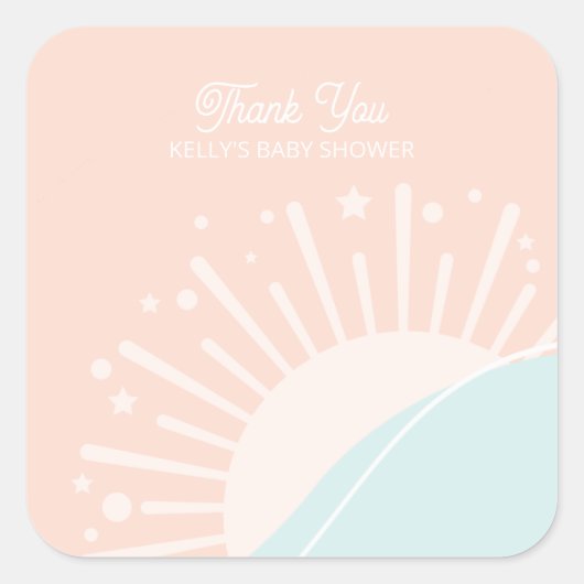 Sticker Carré Voici La Classique Du Soleil (Devant)