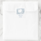Sticker Carré Voile de naissance (Sac)