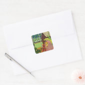 Sticker Carré Voir Malaya (Enveloppe)