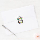 Sticker Carré Voir Rainbows (Enveloppe)