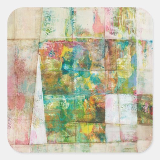 Sticker Carré Voir un livre IV (Devant)