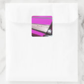 Sticker Carré Voiture classique : Chevrolet Bel Air (Sac)