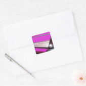 Sticker Carré Voiture classique : Chevrolet Bel Air (Enveloppe)