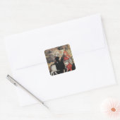 Sticker Carré Vol En Egypte (Enveloppe)