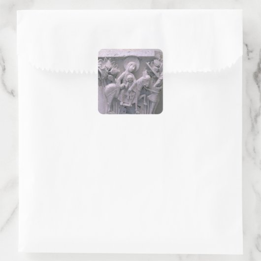 Sticker Carré Vol en Egypte (Sac)