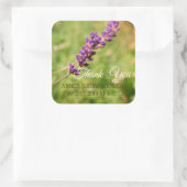 Sticker Carré Voleur de lavande Douche nuptialeSticker (Sac)