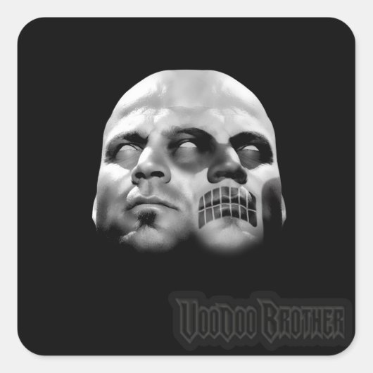 Sticker Carré VooDoo Brother collant EP (Devant)
