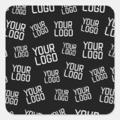 Sticker Carré Votre logo de conception ou d'entreprise | Placeme (Devant)