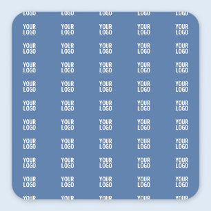 Sticker Carré Votre logo ou image   Motif de bandes verticales