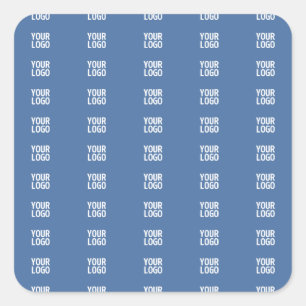 Sticker Carré Votre logo ou image   Motif de bandes verticales