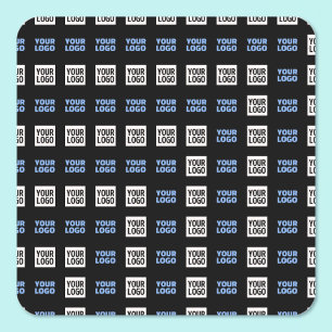 Sticker Carré Votre logo ou image téléchargée Motif géométriqu