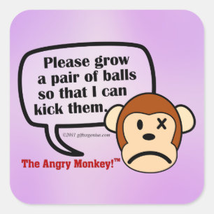 Sticker Carré Vous devez élever quelques boules